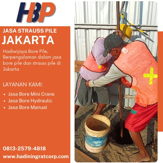 Jasa Bore Pile Jakarta Berpengalaman | Hadiwijaya Bore Pile