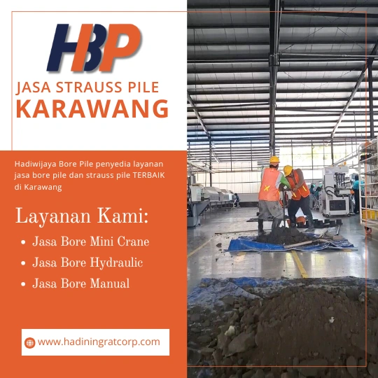 Jasa Bore Pile Karawang