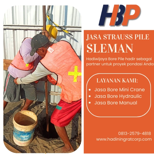 Jasa Bore Pile Sleman