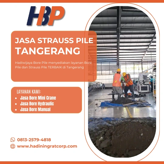 Jasa Bore Pile di Tangerang