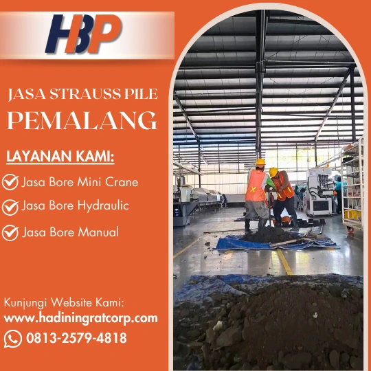 Jasa Bore Pile Pemalang Terpercaya - Hadiwijaya Bore Pile